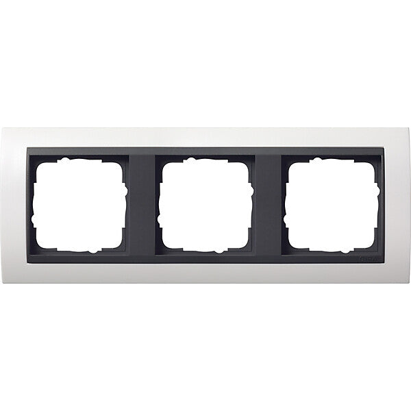 Gira Abdeckrahmen 3f. rws f.anth.ZL,bruchsich. 021307